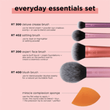 ست براش و اسفنج ریل تکنیک Everyday Essentials - Image 4
