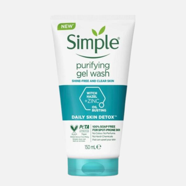 شوینده پوست چرب سیمپل Simple Purifying face wash